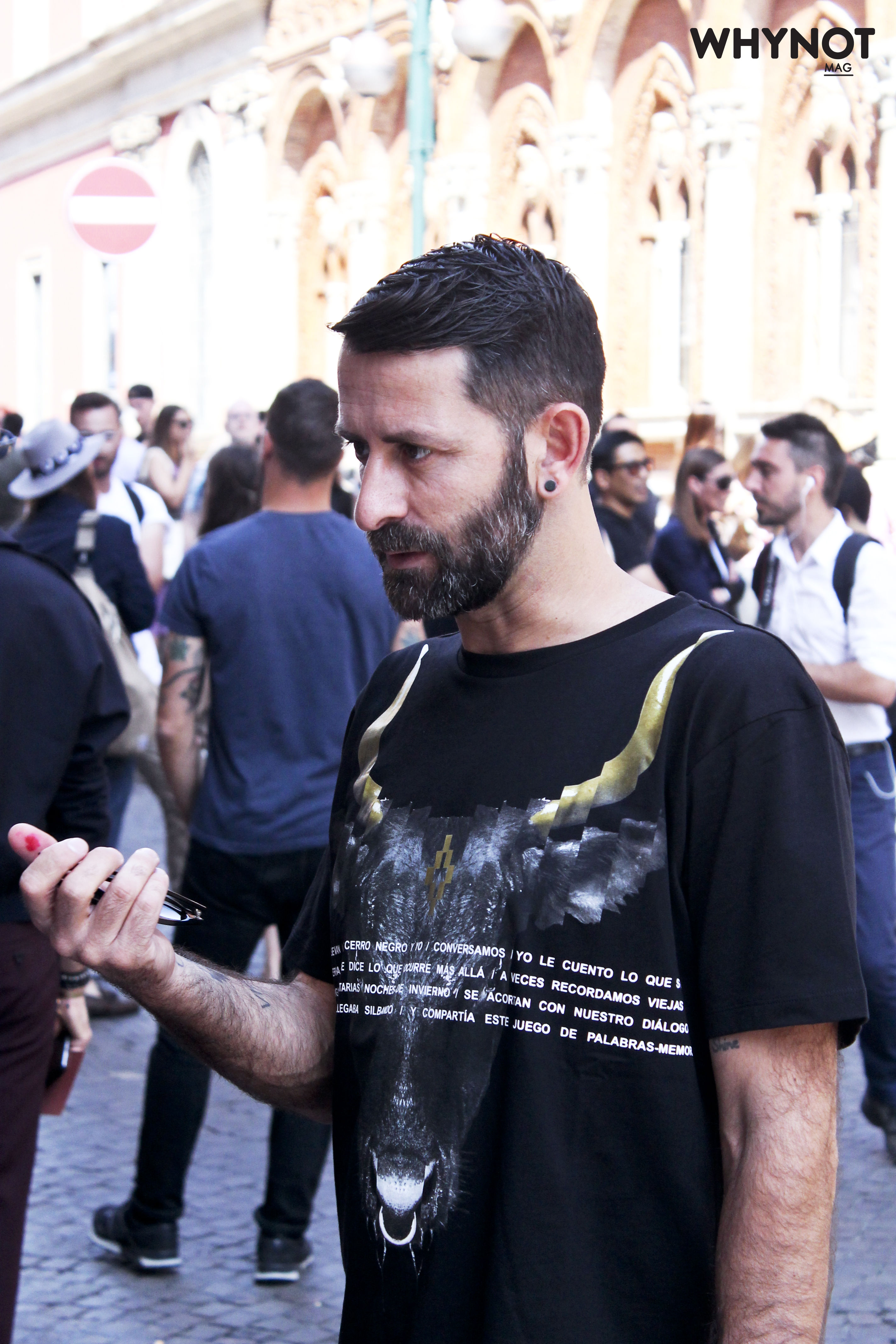 Milan Fashion Week Street Style Spring 2015 - marcelo burlon