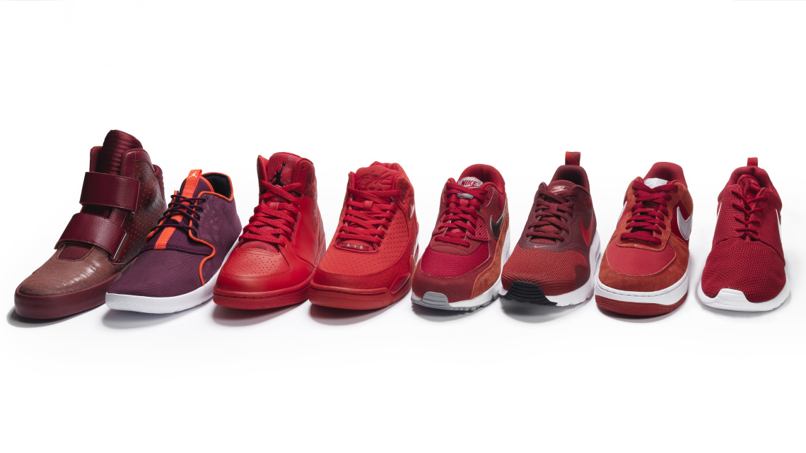 foot locker - black & red collection - whynot mag