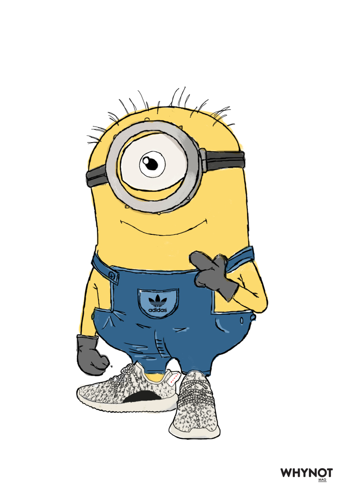 minion sneakerhead - yeezy boost 350 - whynotmag