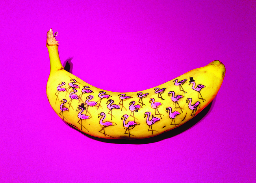 banane graffiti 1