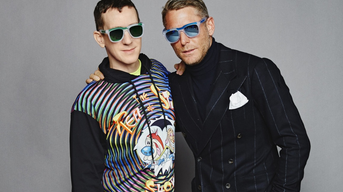 Lapo Elkann & Jeremy Scott_Photo by Marcus Mam