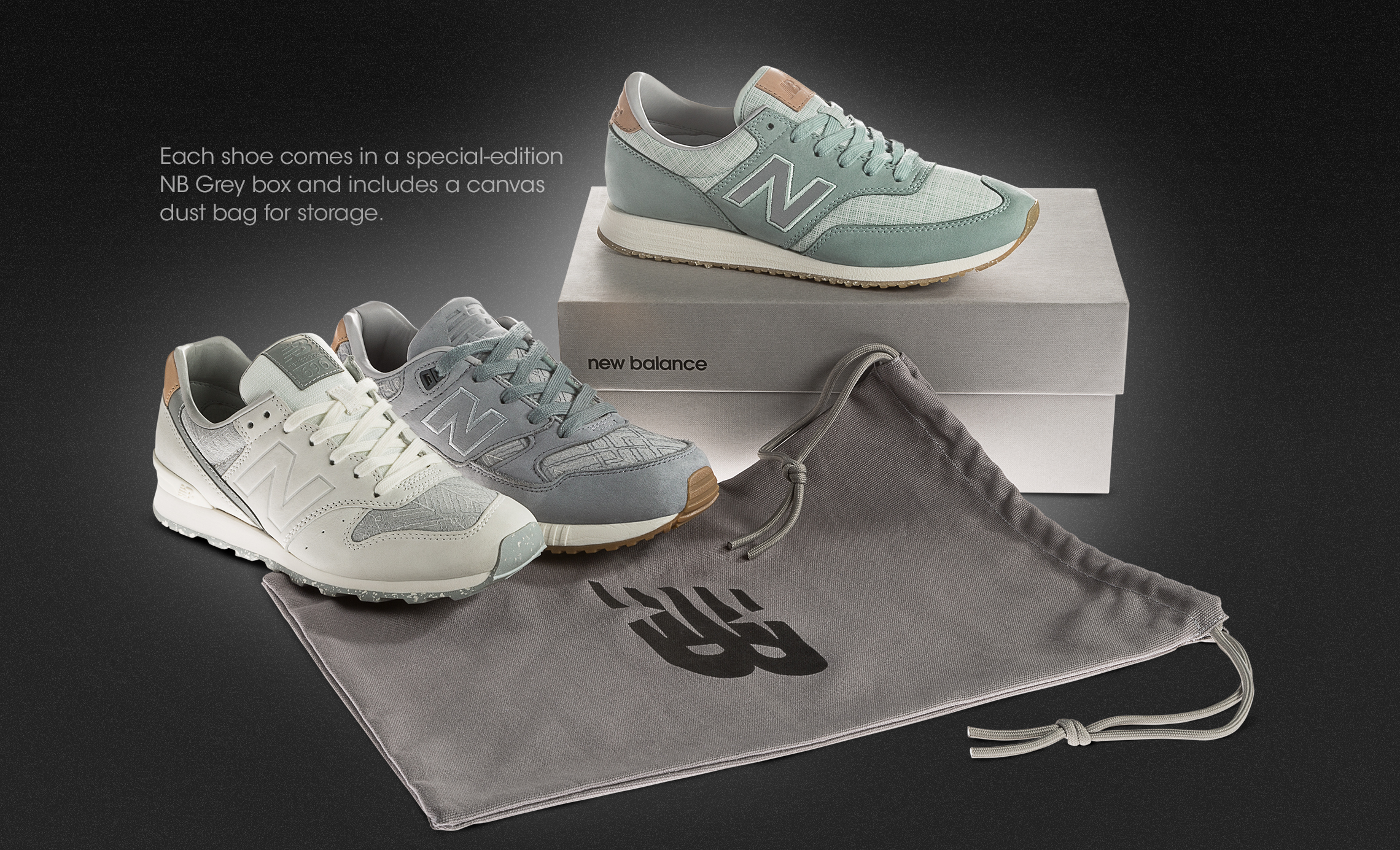 NB Grey new balance capsule collection