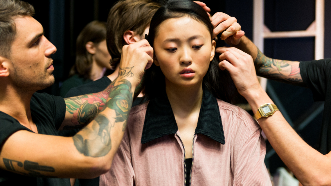 #MFW: AU JOUR LE JOUR BACKSTAGE WITH TONI&GUY