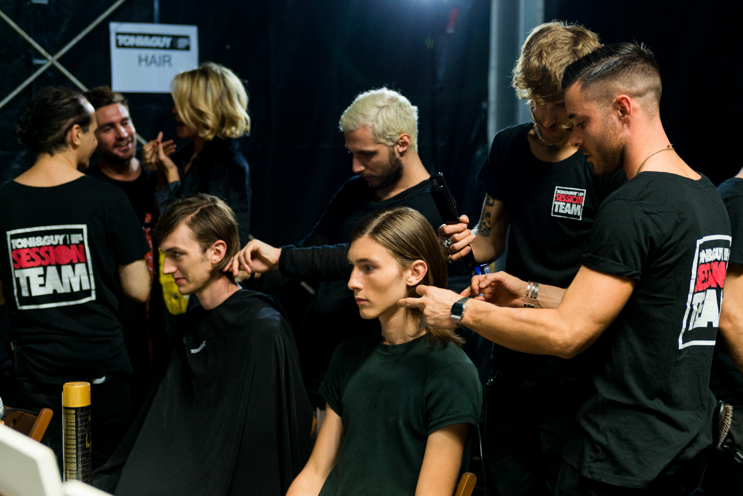 #MFW: AU JOUR LE JOUR BACKSTAGE WITH TONI&GUY