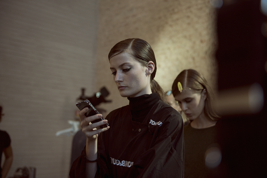 #MFW: ARTHUR ARBESSER BACKSTAGE WITH TONI&GUY