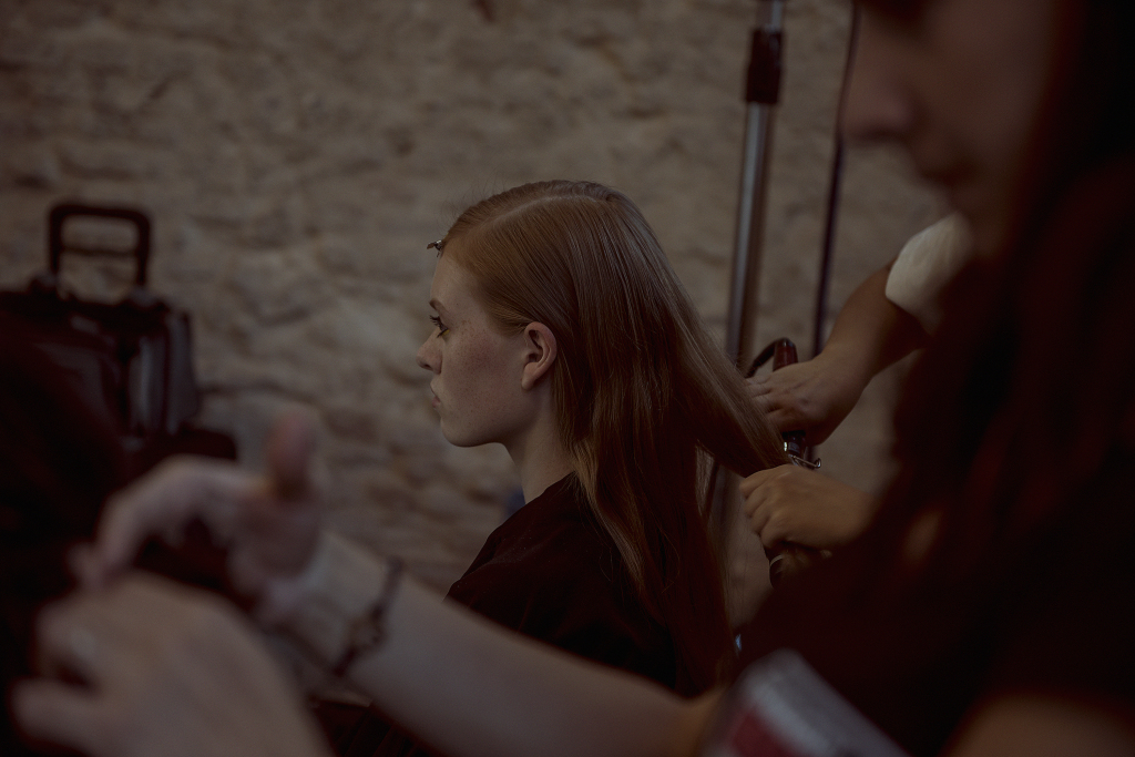 #MFW: ARTHUR ARBESSER BACKSTAGE WITH TONI&GUY