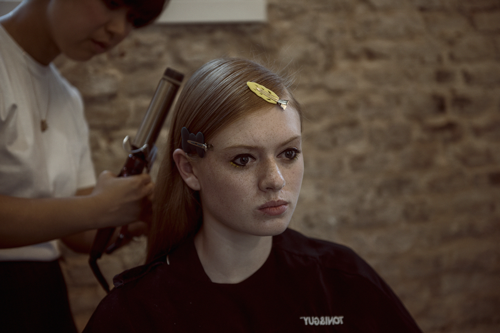 #MFW: ARTHUR ARBESSER BACKSTAGE WITH TONI&GUY