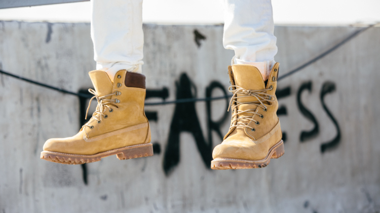 timberland yellow boot