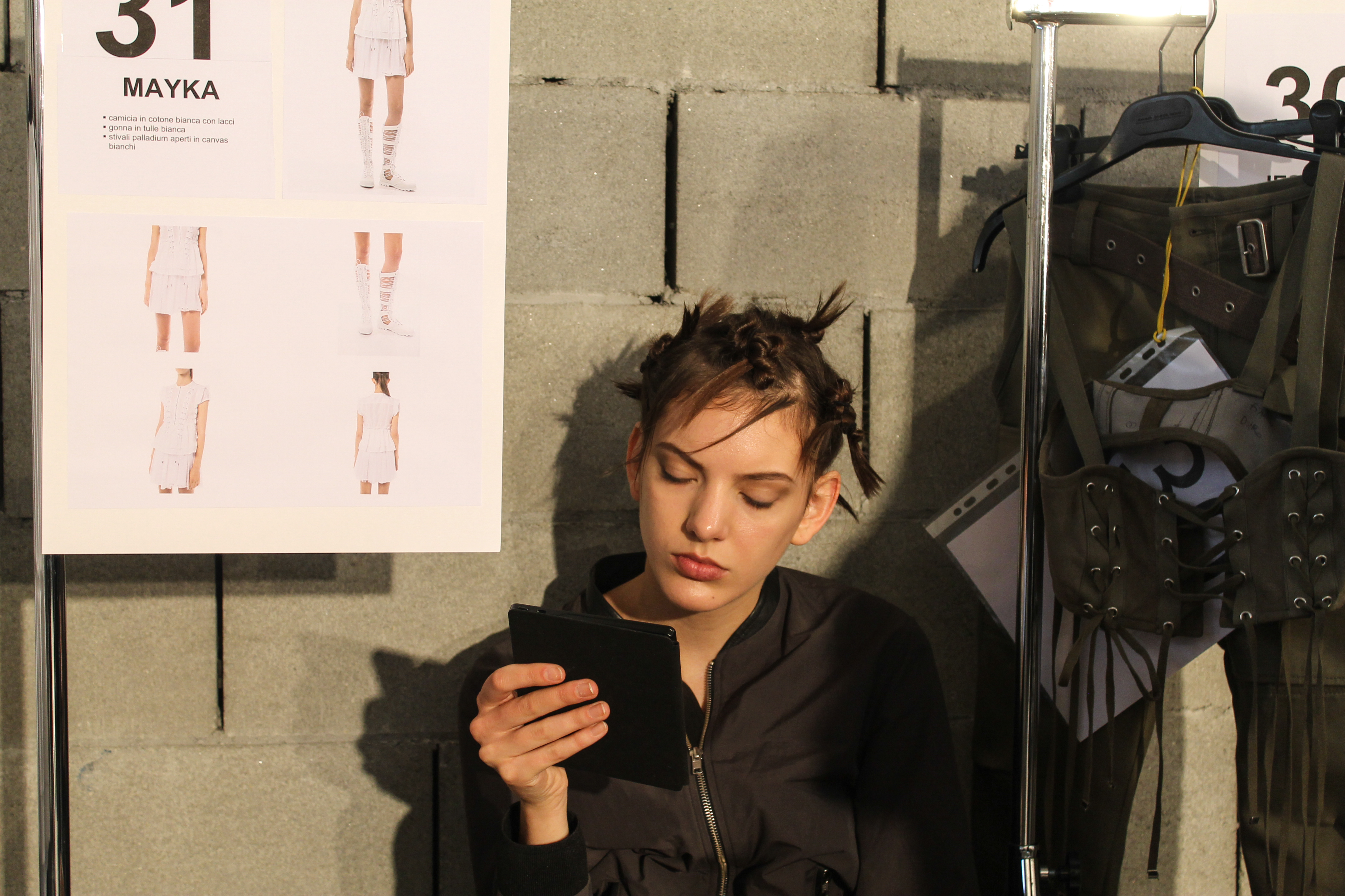 #MFW: DIESEL BACKSTAGE