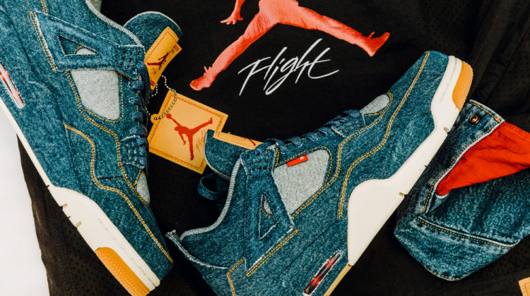 Levi's x Air Jordan IV