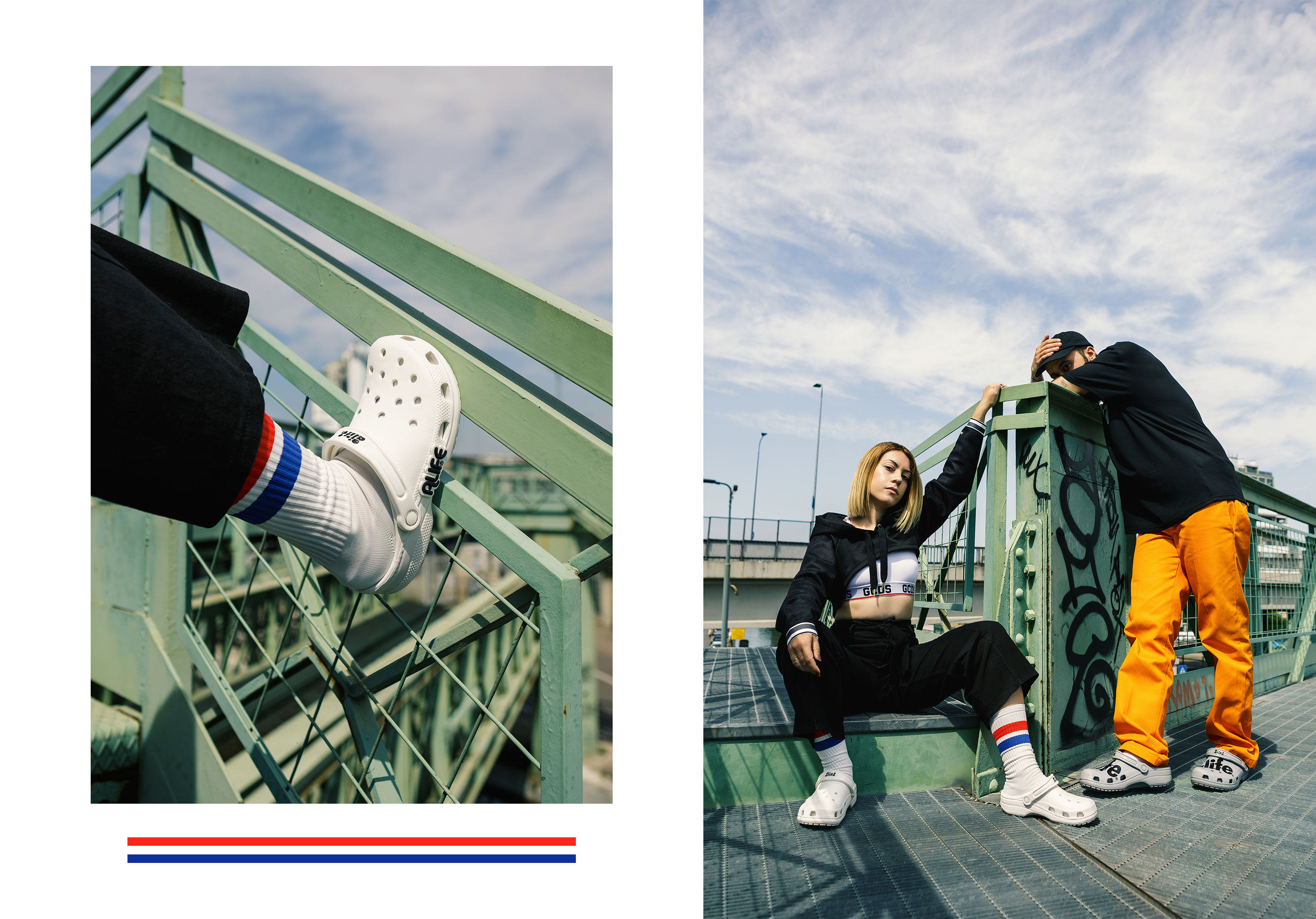 Crocs x Alife Editorial