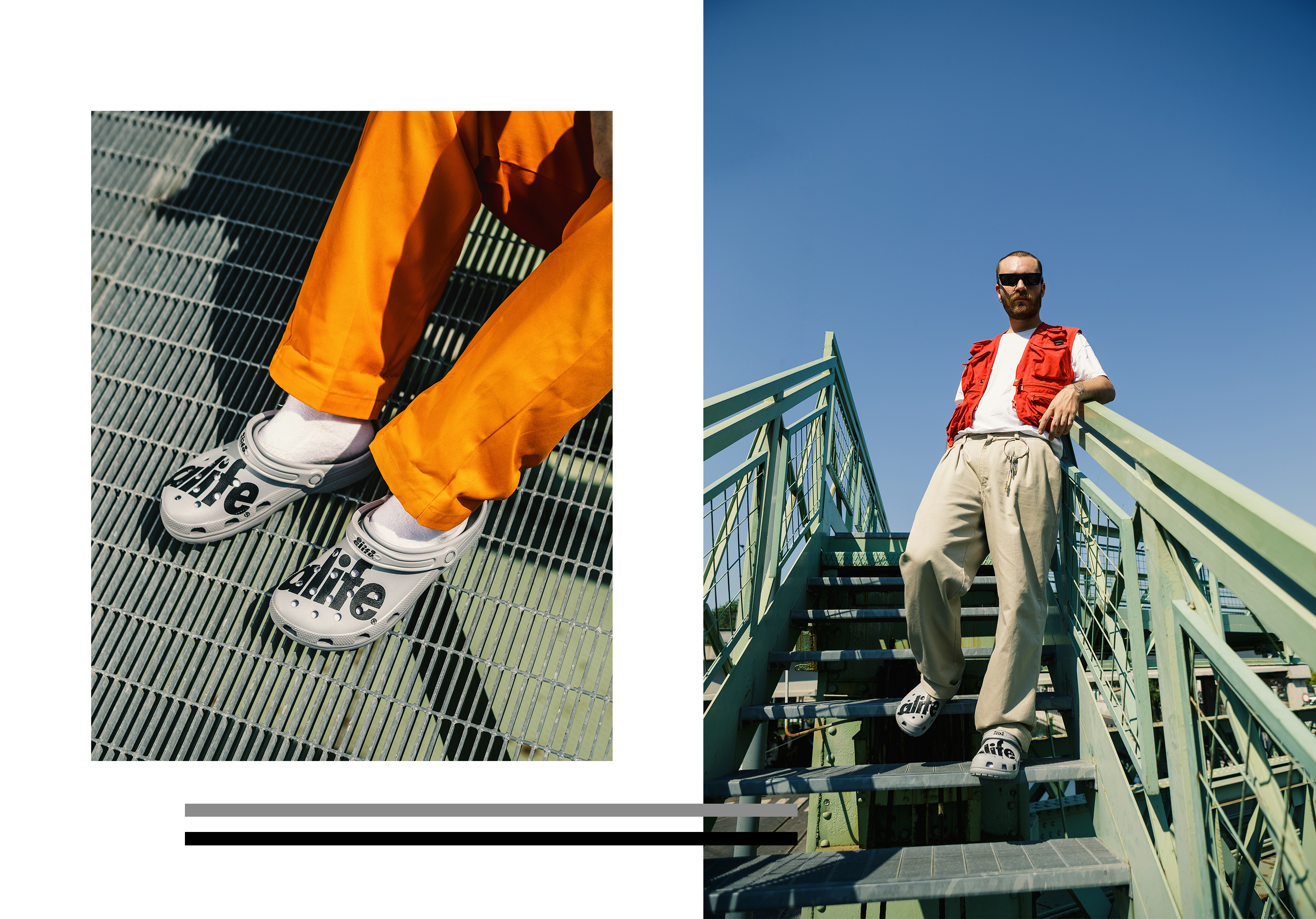 Crocs x Alife Editorial