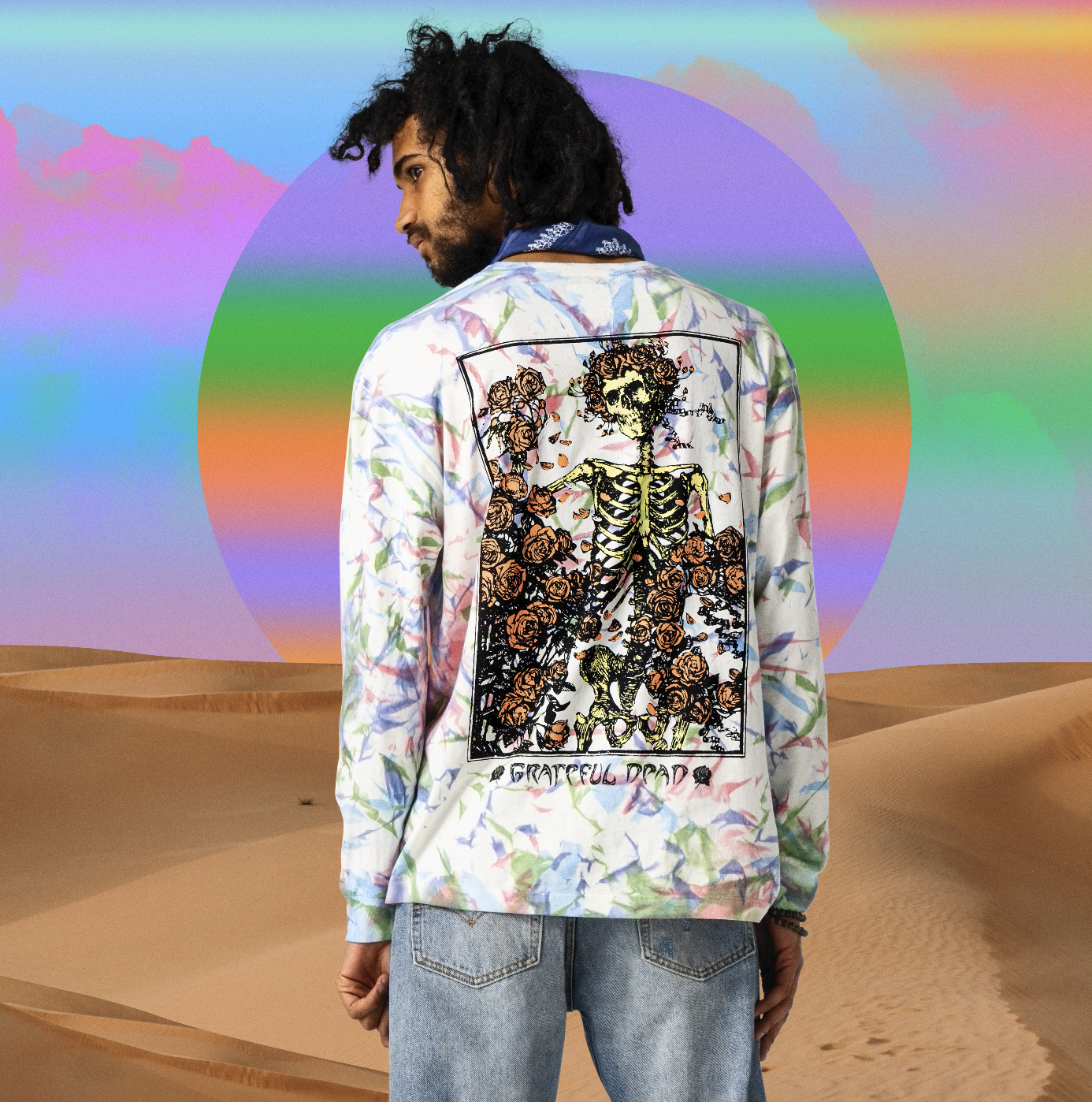 Levi's x Grateful Dead - Skull & Roses